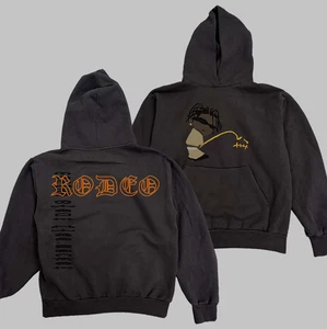 Travis Scott Rodeo 10 Years Anniversary Cacus Plant Flea Market CPFM Hoodie - Picture 1 of 3