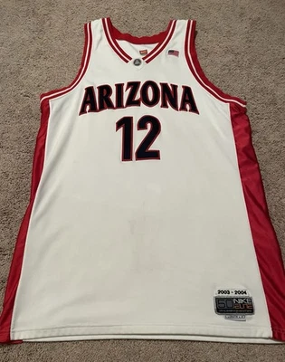 Nike Arizona Wildcats Juego Usado Talla 50 Jersey NCAA College Baloncesto Laúd Foto 1 de 4
