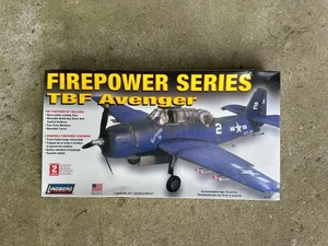 Lindberg TBF Avenger Firepower Series 1/48 Model Kit #75312 NEW FACTORY SEALED - Picture 1 of 2