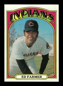 1972 Topps Set Break #116 Ed Farmer casi nuevo/como nuevo o mejor *BNCARDS* - Imagen 1 de 2