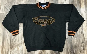 Maglione vintage Cincinnati Bengals uomo scollo a V medio - Foto 1 di 3