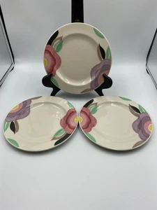 Vintage Adams Micratex "Florida" Salad Plates. Set of 3. - Picture 1 of 3