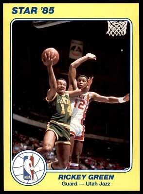 1984-85 Star Court Kings 5x7 #11 Rickey Green - Image 1 of 2
