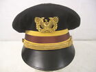 Post-Wwii Era Us Army Warrant Officer's Dress Blue Visor Cap - Size 7 - Nice