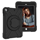 For Ipad 9.7" 5/6th Mini 1 2 3 Air 4 5 Kids Shockproof Rotating Stand Case Cover
