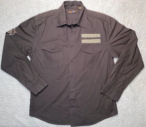 Twice Herren US Army Rankings Button Down Hemd Größe L - Bild 1 von 8