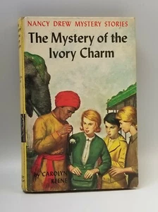 Nancy Drew 13 The Mystery of the Ivory Charm Vintage 1936 1st edition hardcover - Picture 1 of 12