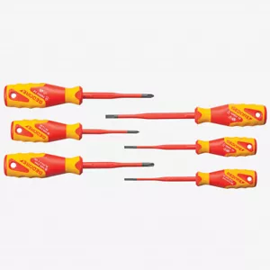Gedore VDE 2162-2172 PM-06 SLIM DRIVE 6 Pc Insulated Screwdriver Set - Picture 1 of 1