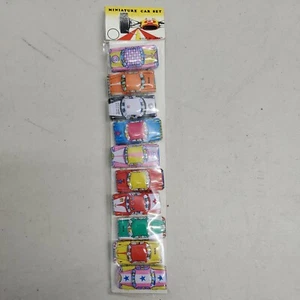 NUEVO NUEVO EN PAQUETE De colección Años 60 Japón Miniatura de lata Juego de diez en paquete original Difícil de encontrar - Imagen 1 de 1