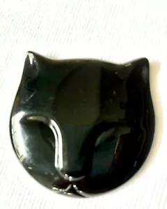Vintage Avon Kompact Gattino Specchio Gatto Nero N5311 - Foto 1 di 6