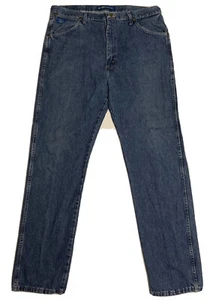 VTG Dale Earnhardt Wrangler Jeans Mens 38X34 EUC  - Picture 1 of 8