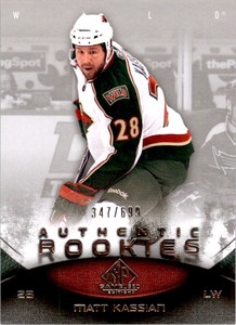 2010-11 SP Game Used #126 Matt Kassian RC /699