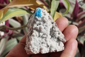 Cavansita deslumbrante con base métrica de heulandita racimo áspero 58 g minerales crudos - Imagen 1 de 6