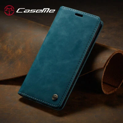 Slim Leather Case Cover for OnePlus 11/Nord/8T/7/8 Pro Magnetic Card Flip Wallet - Image 1 of 4