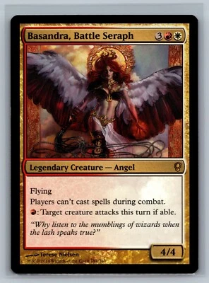 Magic The Gathering Conspiracy Basandra, Battle Seraph #184/210 MTG TCG CCG - Image 1 of 2