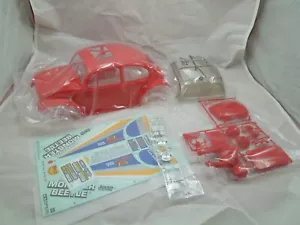 TAMIYA MONSTER BEETLE BODY + plastic set w/ decals NIB NEW red - Picture 1 of 5