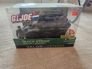 GI Joe Quick Strike w/ Sgt. Bazooka Valor vs Venom MIB - Picture 1 of 8
