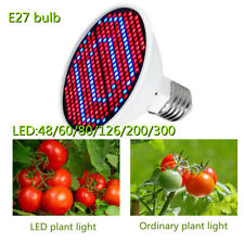 E27 Plant Grow Light lamp flower Growing Lights Bulbs Hydroponics 48-300 LED