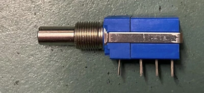 Bourns Potentiometer linear 10 K Ohm Push-Pull Schalter 54AAD-B28-B15/P50L - Bild 1 von 4