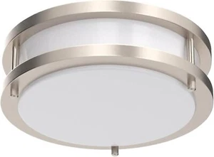 Drosbey 36W Dimmbar LED Unterputz Decke 36W - 1er Pack, Bürste Nickel 3CCT.1 - Bild 1 von 8