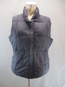 Chaleco aislante de plumas LANDS' END talla M (10-12) para hombre negro 100 % nailon 177 - Imagen 1 de 10