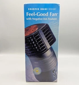 New Sharper Image S1649 Desktop Feel-Good Fan w/ Negative-Ion Feature - Picture 1 of 5