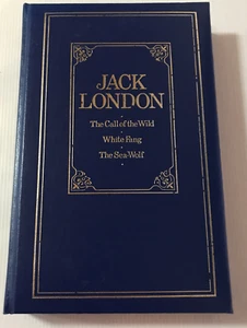 Jack London Omnibus The Call of The Wild White Fang The Sea Wolf 1985 HC Gold - Picture 1 of 13