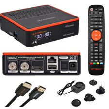 4K UHD Sat Receiver FTA DVB-S/S2X/T2/C Kabel Android Smart TV Box HDMI PVR 4:2:2