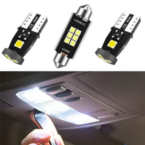 For Skoda Fabia Xenon White Interior LED Welcome & Reading Lights Upgrade - Picture 1 of 5