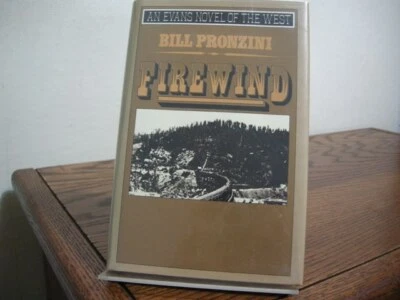 Firewind Bill Pronzini Signed & Inscribed First Edition 1989 California Western - Image 1 of 4