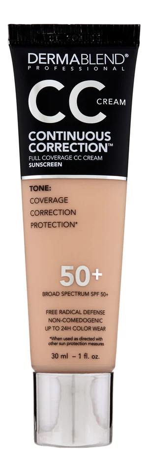 Dermablend Continuous Correction CC Cream SPF 50+ Fair 2 15N. Foundation - Image 1 of 1