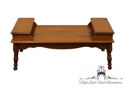 ВЫСОКОКАЧЕСТВЕННЫЙ ВИНТАЖНЫЙ Твердый Хард-рок Клен Колониальный Ранний Американский 44" Акцент Cof... - Изображение 1 из 4