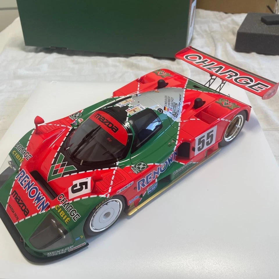 Modelo TSM Mazda 787B 1991 Le Mans ganador 1/12 edición limitada Foto 1 de 4