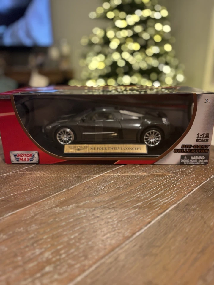 Motor Max Chrysler Me Four Twelve Concept | Gray 1:18 | Free Shipping!! - Image 1 of 1