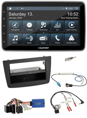 Blaupunkt USB DAB SD Lenkrad Bluetooth Autoradio für Alfa Romeo Mito 13-18 955 I - Bild 1 von 4