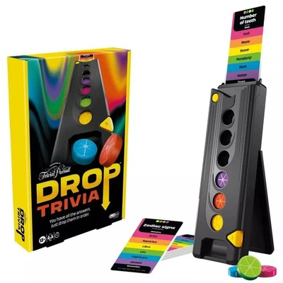 NEW Trivial Pursuit Drop Trivia Game | Electronic Party Game Hasbro - Image 1 of 4
