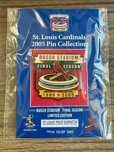 St. Louis Cardinals Busch Stadium Final Season 2005 Pin Collection Ltd. Edition - Picture 1 of 2