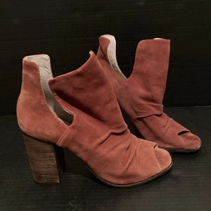 Kristin Cavallari by Chinese Laundry Wildleder-Booties mit Absatz, Damen 9, rostfarben - Bild 1 von 14