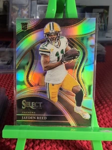 2023 Select Jayden Reed Rookie RC Club Level Silver Prizm No.258 Packers rookie - Picture 1 of 2