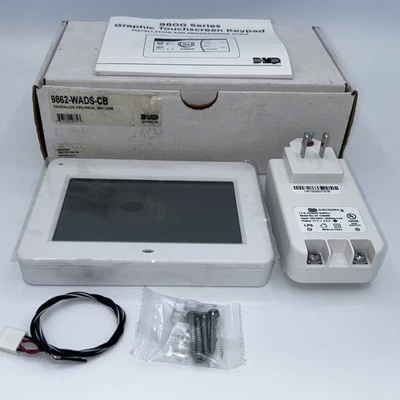 NEW DMP 9862-WADS-CB 9800 SERIES GRAPHIC TOUCHSCREEN KEYPAD - Image 1 of 4