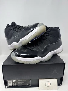 Nike Air Jordan 11 Retro Space Jam 2016 taglia 12 autentiche usate rare AJ11 nere  - Foto 1 di 10