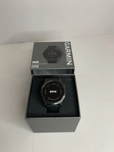 Reloj GPS Garmin Epix (Gen 2) Sapphire Edition - Gris Carbono/Negro, 47 mm con Caja - Imagen 1 de 10