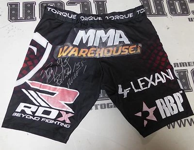 Bobby Lashley Signed Bellator 138 Fight Worn Used Shorts PSA/DNA COA Trunks WWE - Image 1 of 4