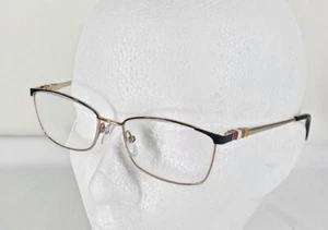 Carolina Herrera VHE114K Gold Rim Eyeglasses Glasses Cateye Frames 135/ 51□16 - Picture 1 of 14