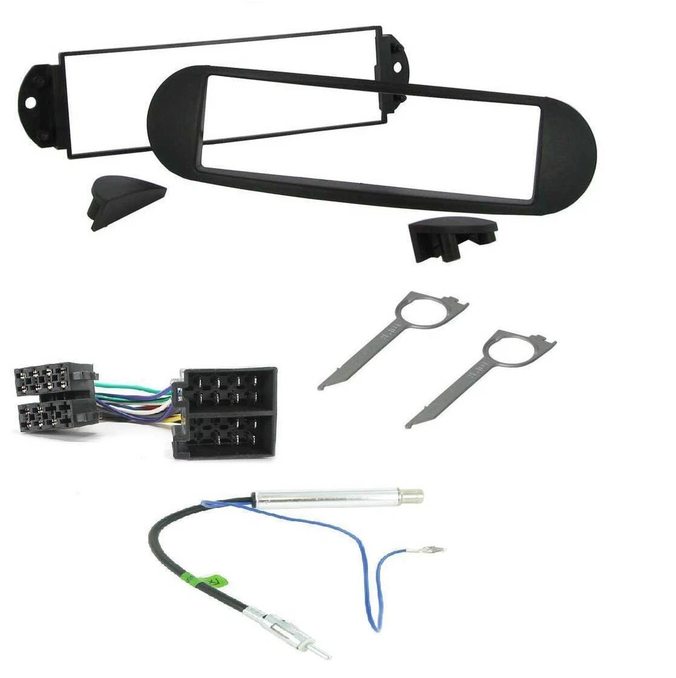 CD RADIO FACIA FASCIA PANEL SURROUND FULL FITTING KIT FOR VW BEETLE 1999 ONWARDS - image 1 of 1