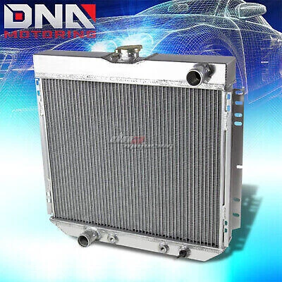 FOR 1969-1970 MUSTANG V8/71-73 MAVERICK 3-ROW FULL ALUMINUM RACING RADIATOR+CAP - Image 1 of 1