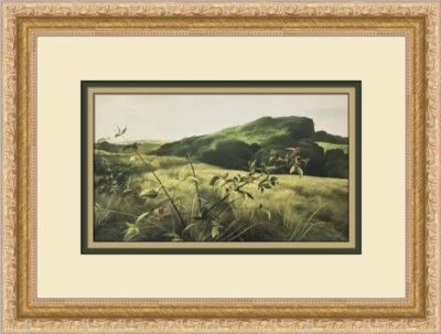 Estampa emoldurada personalizada Andrew Wyeth Blackberry Picker - Imagem 1 de 2