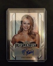 2021 Leaf Metal Pop Century Stacy Keibler Autograph Silver Auto 31/33