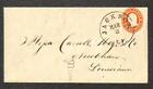 USA U26 PAPETERIE ENTIÈRE JACKSON LOUISIANE À LA NOUVELLE ORLEANS CSA COUVERTURE DE GUERRE (1860s)