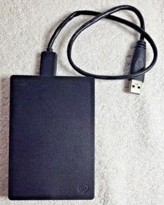 Seagate 2TB External Xbox Hard Drive HDD Black Model SRD0NF1 w/ Cable Tested! - Afbeelding 1 van 2